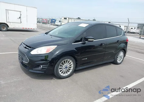 2014 Ford C-Max Hybrid Sel from USA, damaged, VIN 1FADP5BU6EL512500